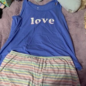 Pajama two piece set